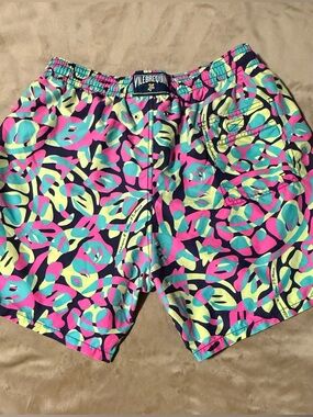 Vilebrequin PinkTropical Swim Shorts XXL